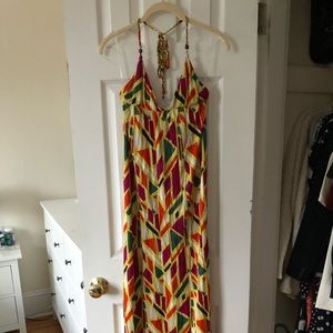 T-Bags LA • NWOT • Maxi Halter Dress